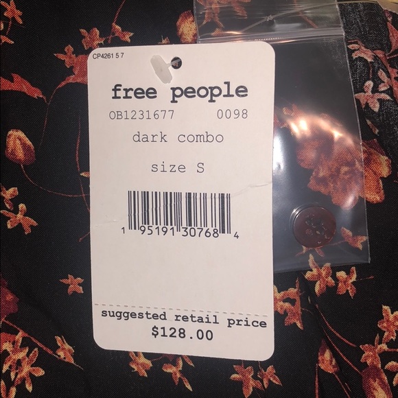 FREE PEOPLE Flower Fields Long-Sleeve Mini Dress - Picture 16 of 16